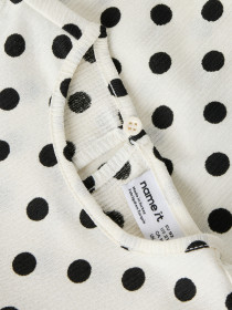 NAME IT Bluse Sallie Cloud Dancer